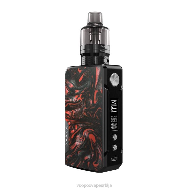 црно-скерлет VOOPOO DRAG 2 освежите издање - VOOPOO vape price RTX4F328