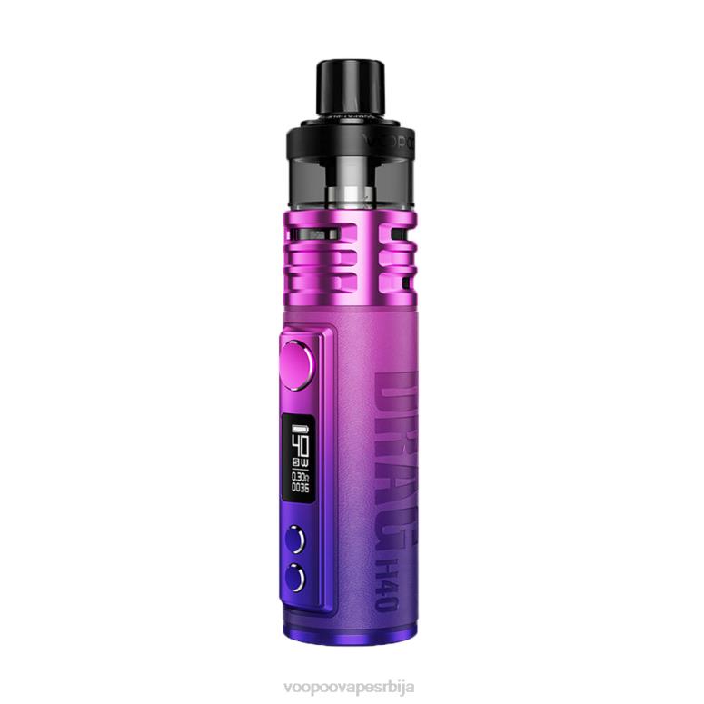 модерна црвена VOOPOO DRAG H40 под мод - VOOPOO Srbija RTX4F211