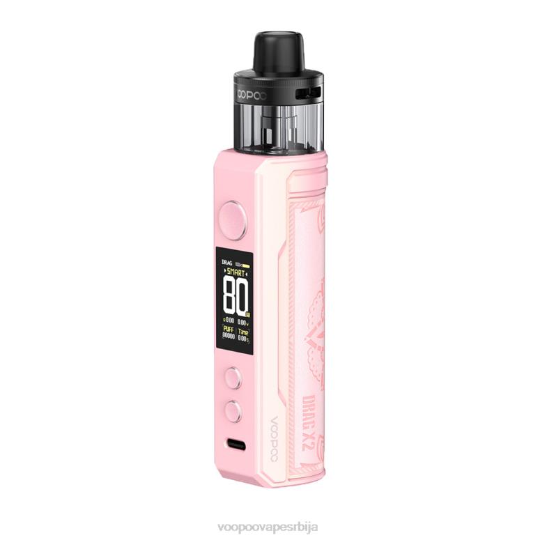 сјај розе VOOPOO DRAG X2 под мод - VOOPOO cena Srbija RTX4F232