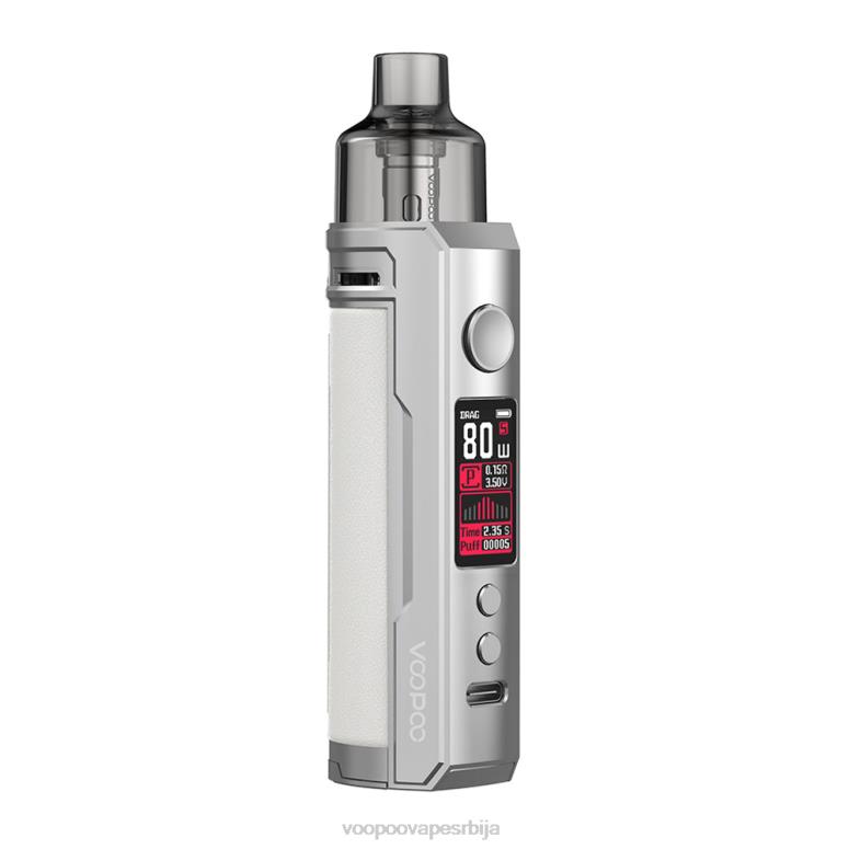 сребрно бела VOOPOO DRAG X под мод кит - VOOPOO vape gene Srbija RTX4F177