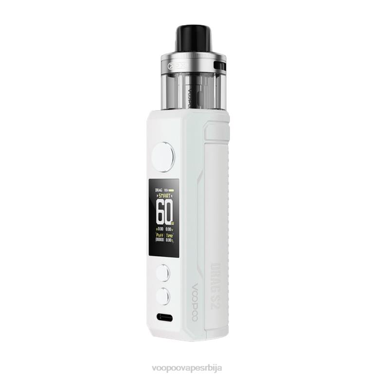 Бисерно бела боја VOOPOO DRAG S2 под мод кит - VOOPOO vape gene Srbija RTX4F257