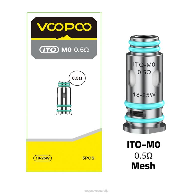 ито-м0 VOOPOO ITO калемови (5ком) - VOOPOO vape coil RTX4F586
