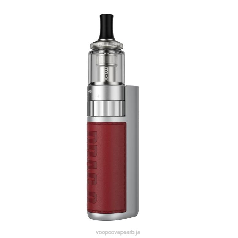 класична црвена VOOPOO DRAG Q под кит - VOOPOO vape price RTX4F288