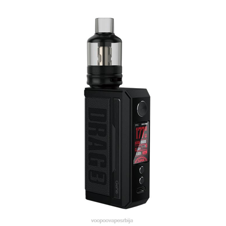 класична црна VOOPOO DRAG 3 бок мод кит - VOOPOO Srbija RTX4F251
