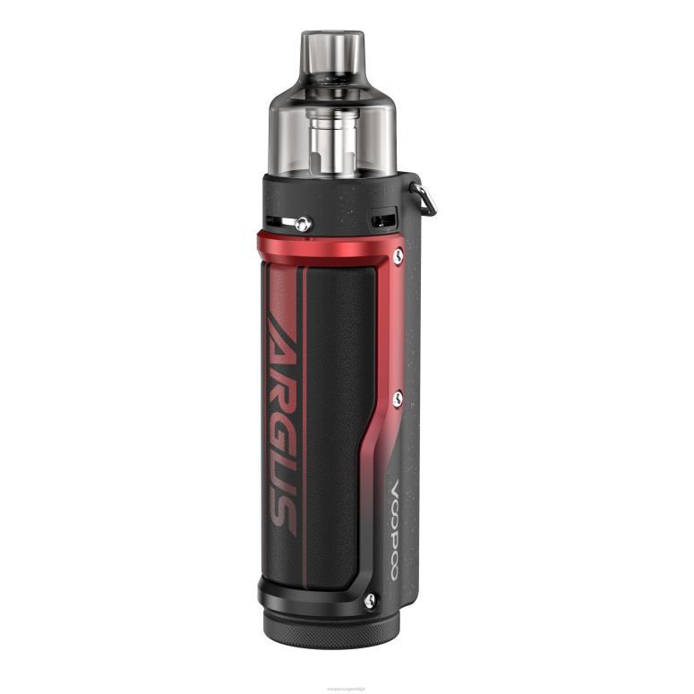 личи кожа црвена VOOPOO ARGUS PRO под мод кит - VOOPOO vape Srbija RTX4F23