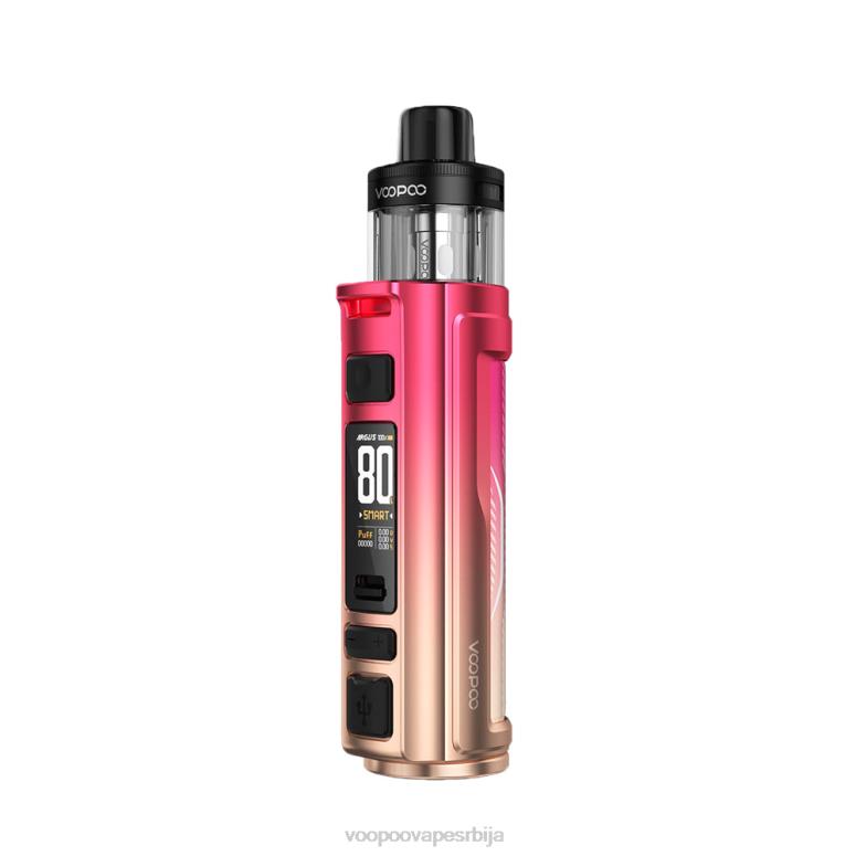 модерна црвена VOOPOO ARGUS PRO 2 под мод кит - VOOPOO vape coil RTX4F96