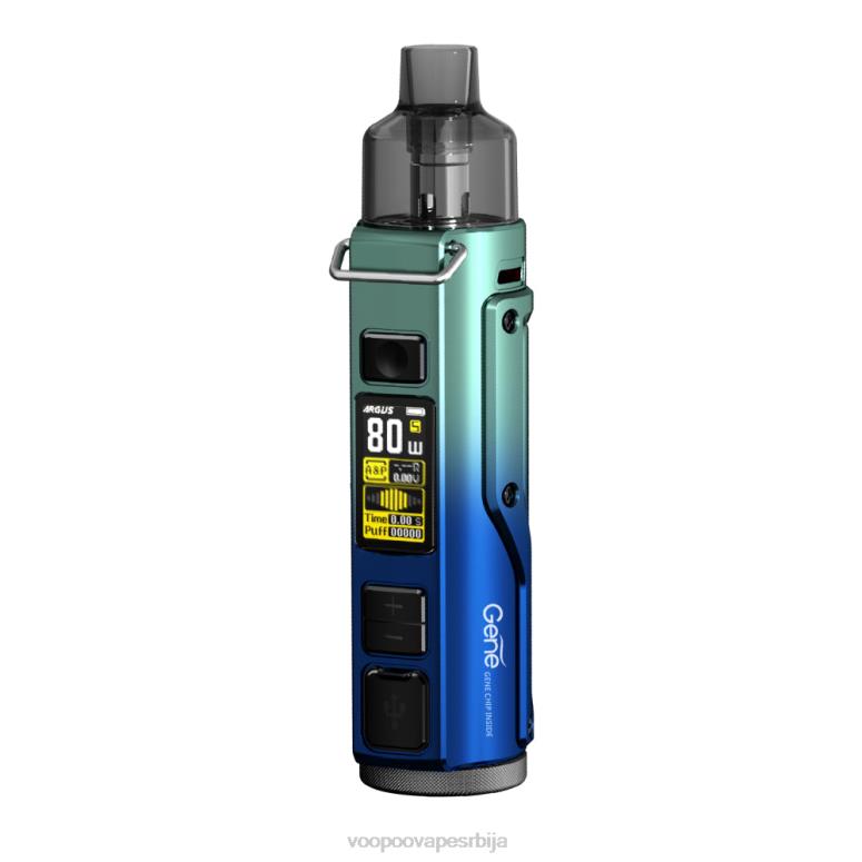 плаво зелене VOOPOO ARGUS PRO под мод кит - VOOPOO Srbija RTX4F31
