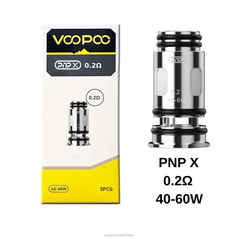 пнп к 02 ома VOOPOO PNP калемови (5ком) - VOOPOO vape coil RTX4F606