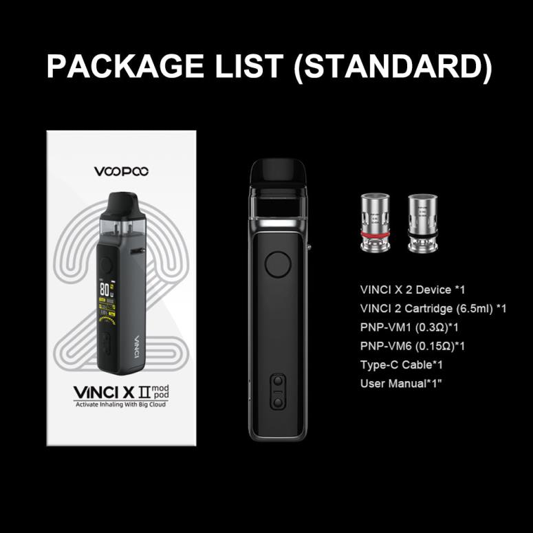 угљенично влакно VOOPOO VINCI X 2 комплет - VOOPOO vape gene Srbija RTX4F347