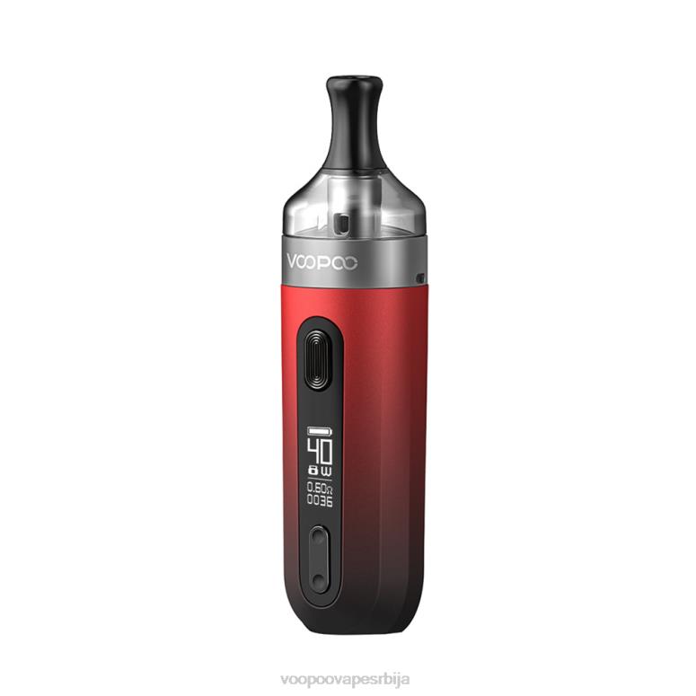 црвена VOOPOO VSUIT под мод кит - VOOPOO vape Srbija RTX4F463