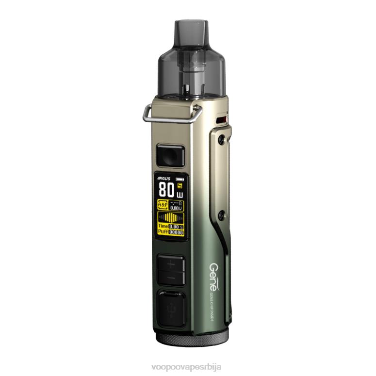 црно зелено злато VOOPOO ARGUS PRO под мод кит - VOOPOO vape pod RTX4F30
