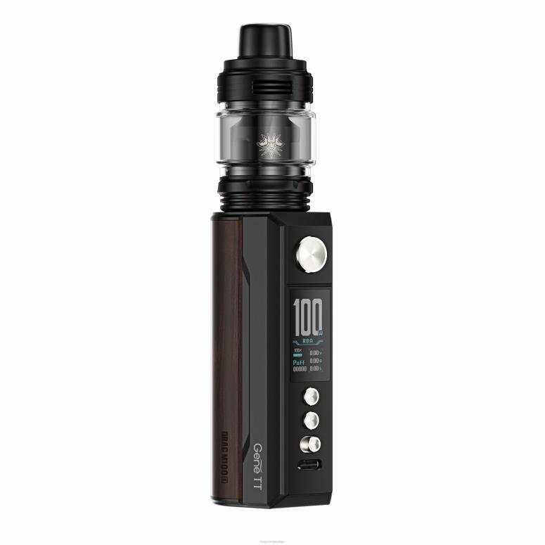 црно и тамно дрво VOOPOO DRAG M100S мод уређај - VOOPOO vape Belgrade RTX4F274